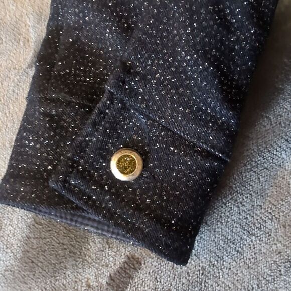 Joseph Ribkoff Black Sparkling Jacket - Picture 4 of 7